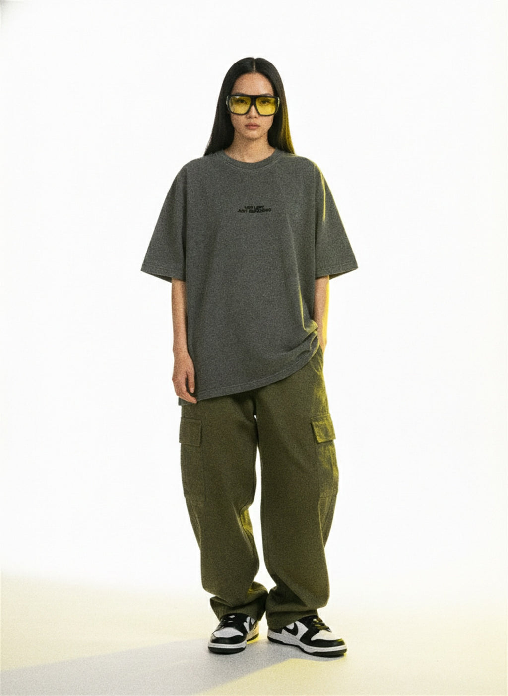 PANTALONES CARGO "VERDE OLIVO"