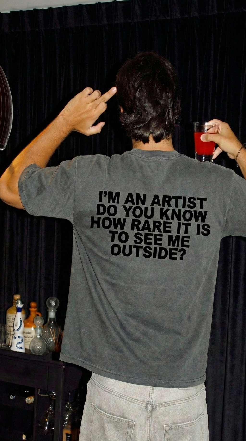 TSHIRT ARTIST PINGMENT TYE