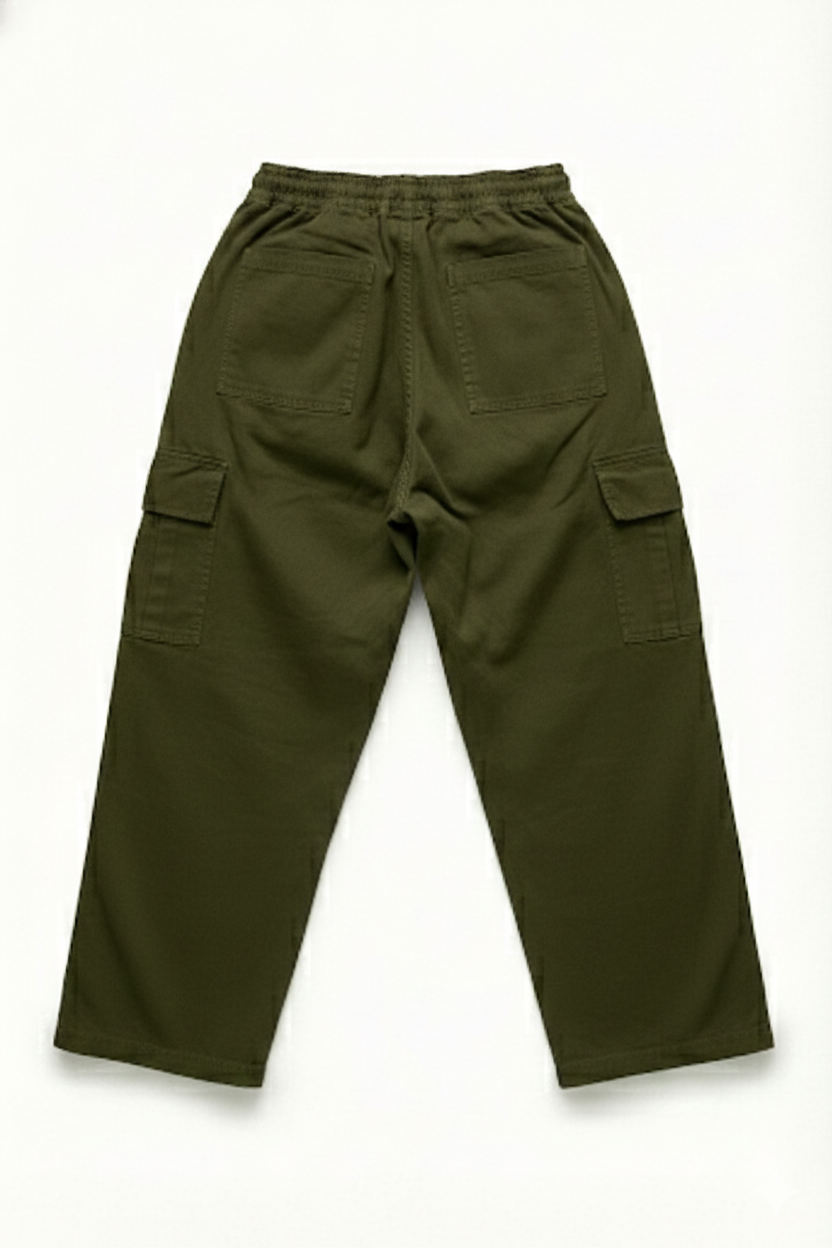 PANTALONES CARGO "VERDE OLIVO"